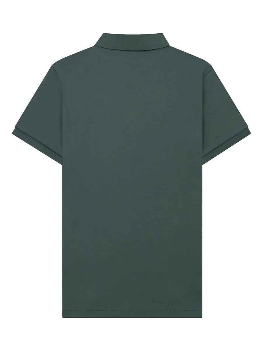 GIORDANO Men's Liquid Touch Polo Balsam Green GIORDANO Men's Liquid Touch Polo Balsam Green
