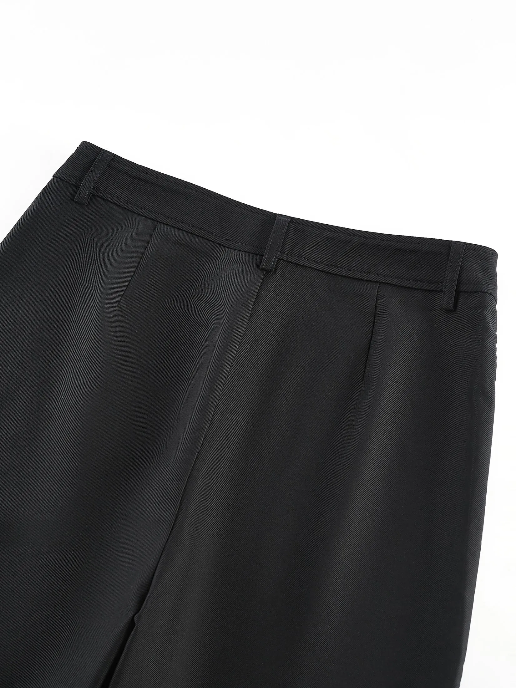 G2000 Women Clothing Cotton Modal Capri Skinny Casual Pants With Belt Capri Skinny Shape - Black G2000 Women Clothing Cotton Modal Capri Skinny Casual Pants With Belt Capri Skinny Shape - Black