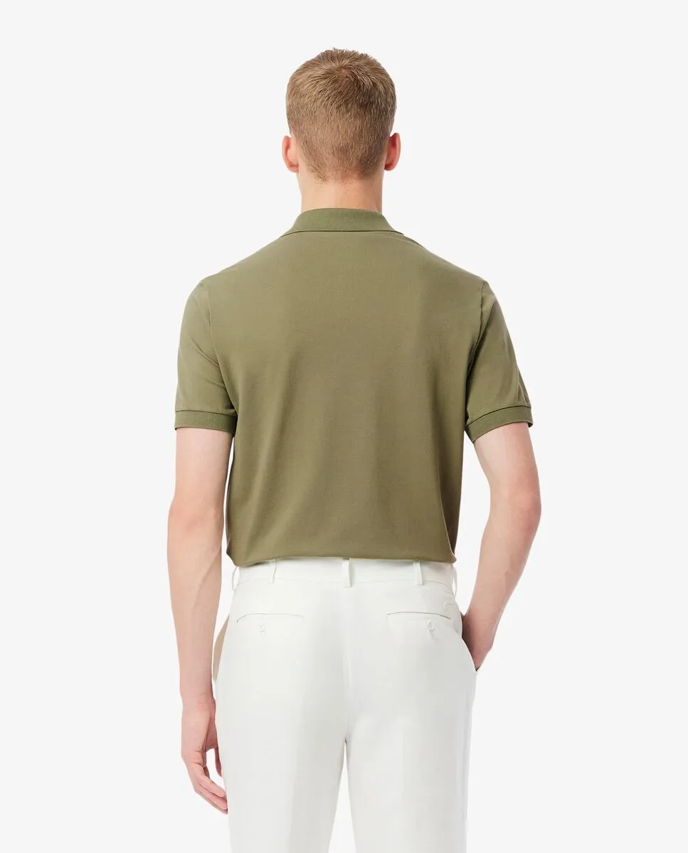 LACOSTE Classic Fit L.12.12 LIGHT Piqu  Polo Shirt Green LACOSTE Classic Fit L.12.12 LIGHT Piqu  Polo Shirt Green