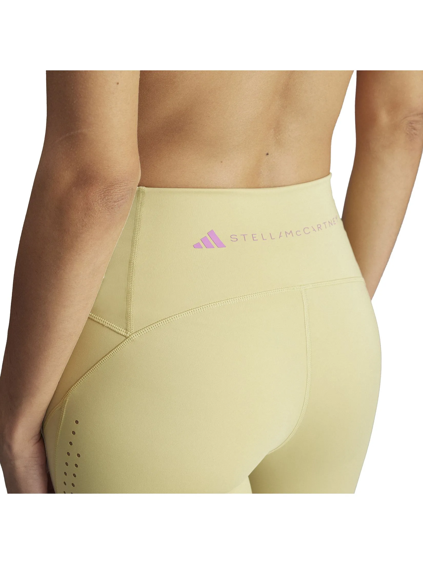 ADIDAS Women Training 7/8 Leggings adidas by Stella McCartney TruePurpose Optime Halo Gold ADIDAS Women Training 7/8 Leggings adidas by Stella McCartney TruePurpose Optime Halo Gold