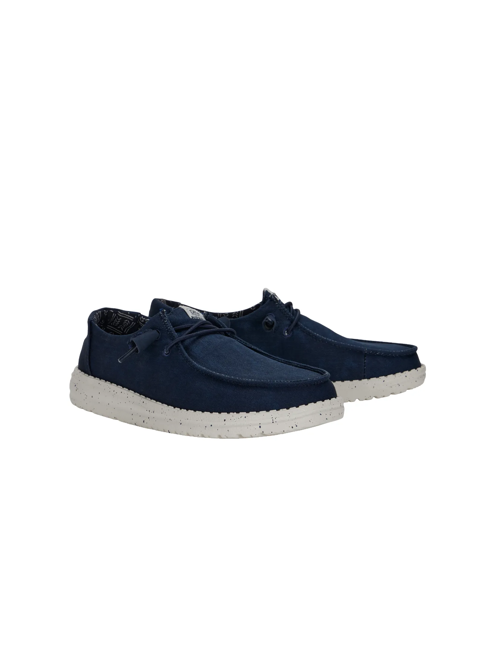 HEYDUDE WENDY STRETCH CANVAS  - NAVY HEYDUDE WENDY STRETCH CANVAS  - NAVY