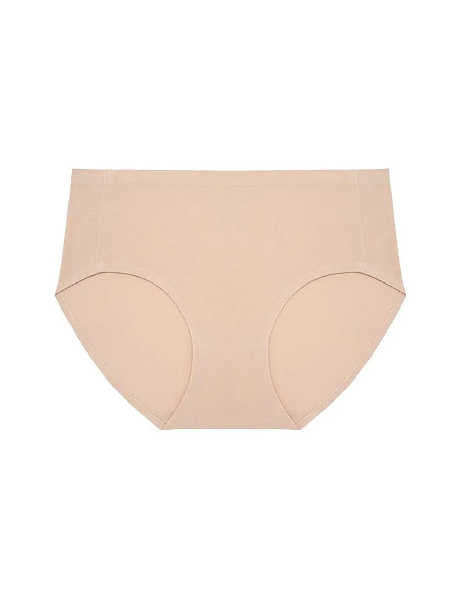 SABINA Seamless Fit Modal Mid Waisted Panty - Sand SABINA Seamless Fit Modal Mid Waisted Panty - Sand