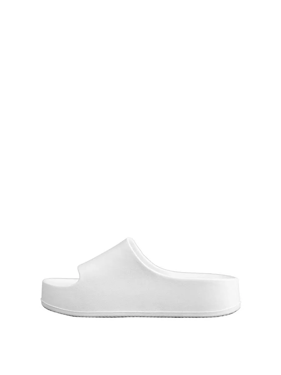 VILLAINS SF MORGAN Platform Slides WHITE VILLAINS SF MORGAN Platform Slides WHITE
