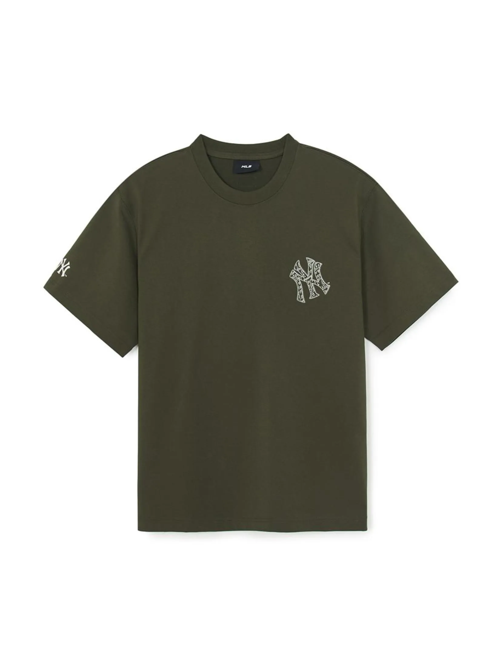 MLB Unisex Basic Mega Logo Over Fit T-Shirts Model 3ATSB0654 50KAD Dark Khaki MLB Unisex Basic Mega Logo Over Fit T-Shirts Model 3ATSB0654 50KAD Dark Khaki