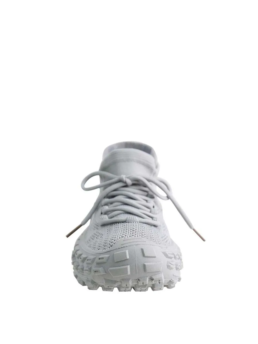 VILLAINS SF RICHEST Women's Platform Comfort Sock Sneakers GREY VILLAINS SF RICHEST Women's Platform Comfort Sock Sneakers GREY