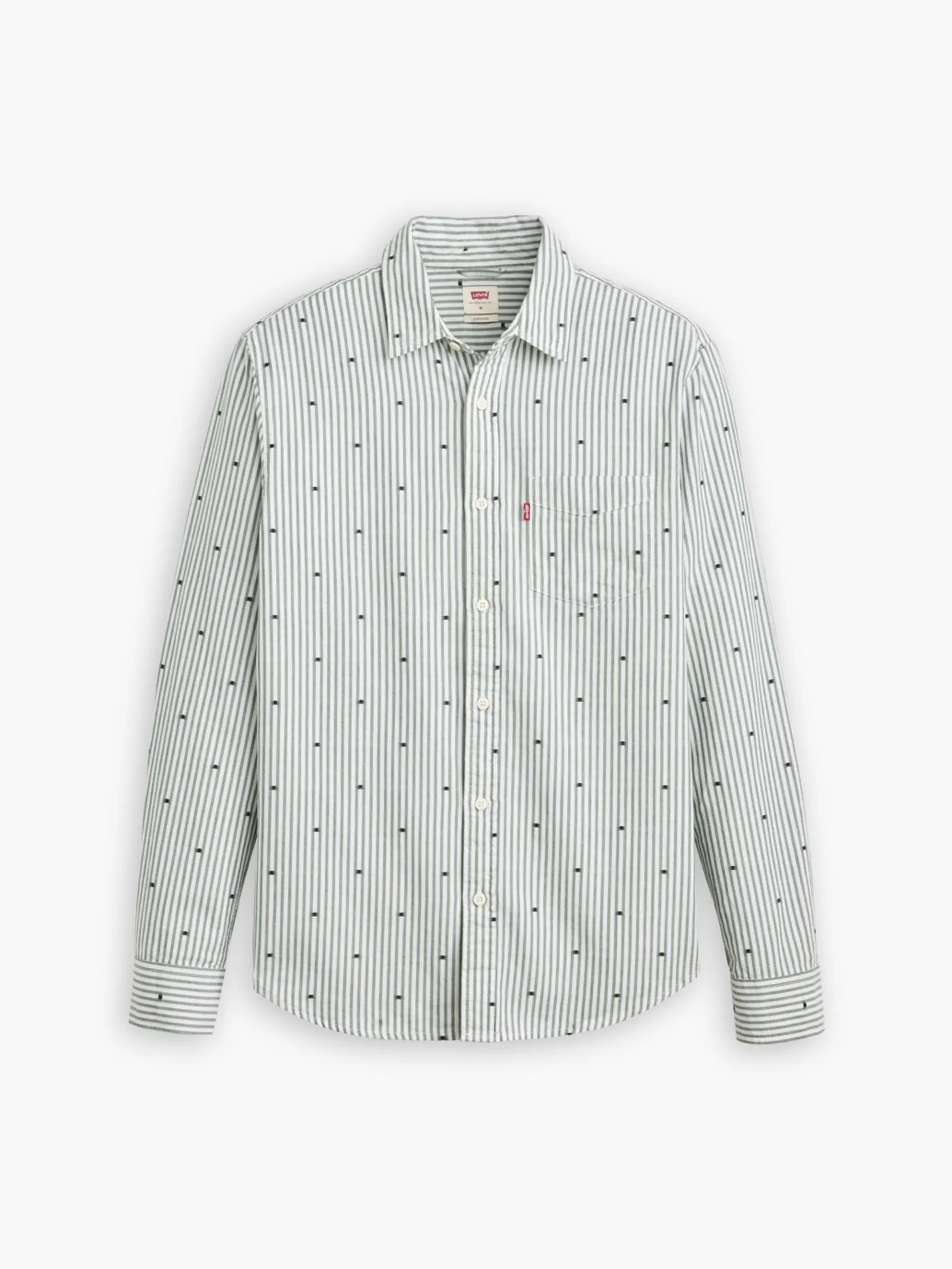 LEVI'S Men's Sunset Pocket Standard Fit Shirt  Green LEVI'S Men's Sunset Pocket Standard Fit Shirt  Green