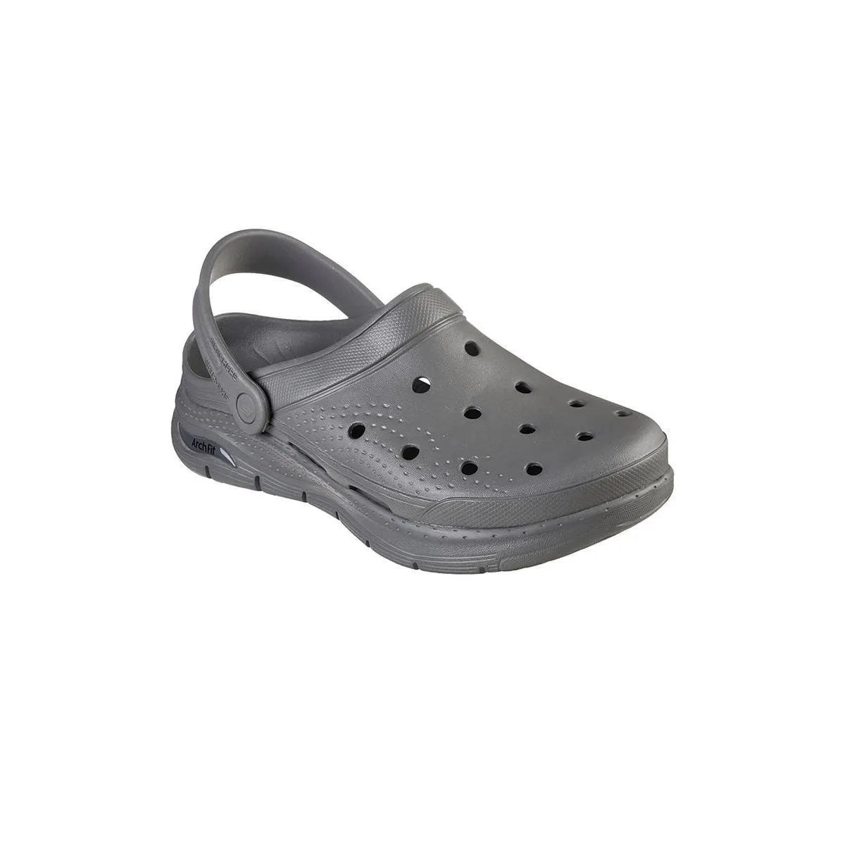 SKECHERS Men Sandals Arch Fit Foamies Grey - SK108SH212DMTH SKECHERS Men Sandals Arch Fit Foamies Grey - SK108SH212DMTH