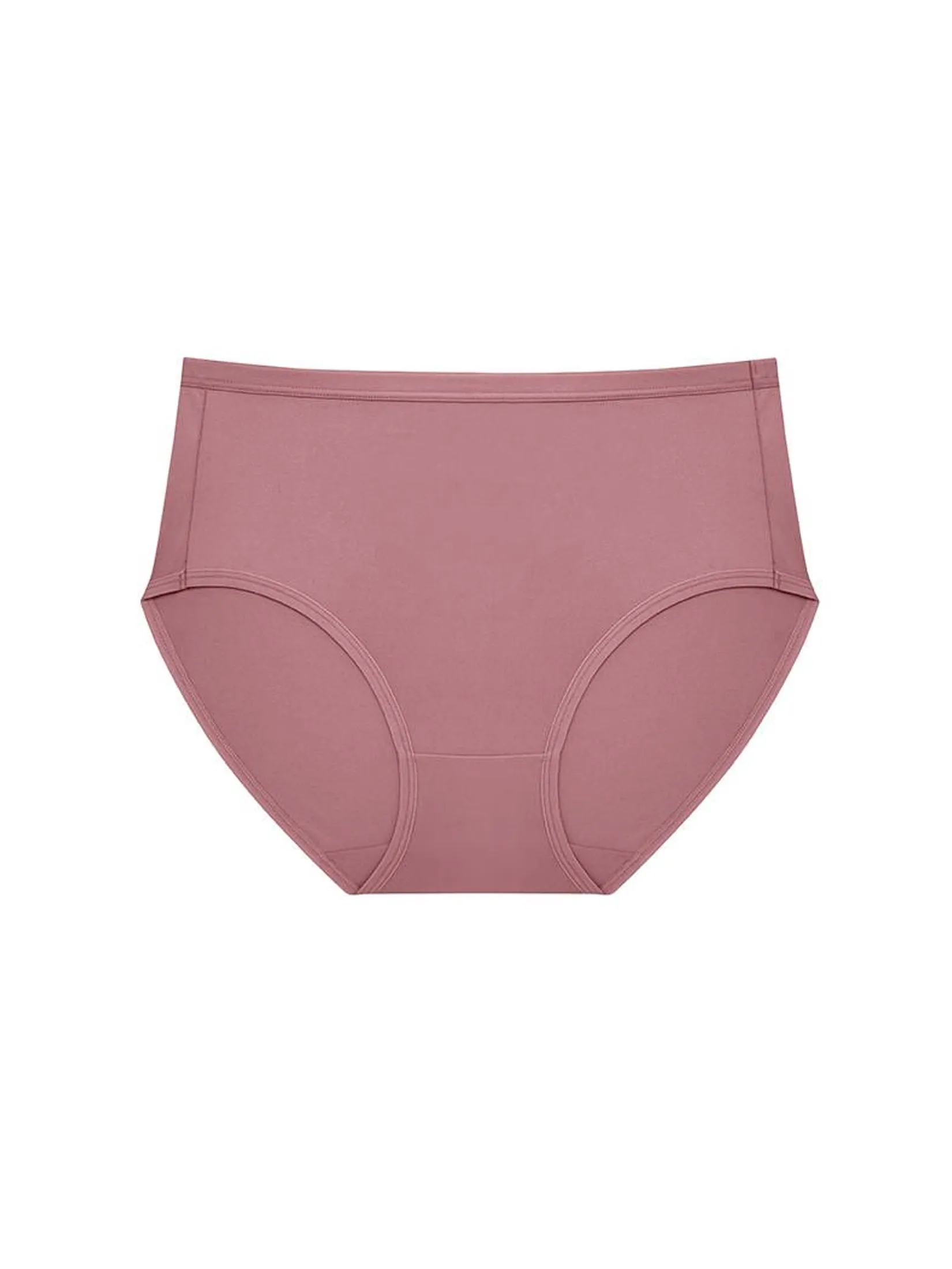 SABINA [Pack 10 Piece] [Online Exclusive] Panty Zone Mid Waisted Panty - Dark Pink