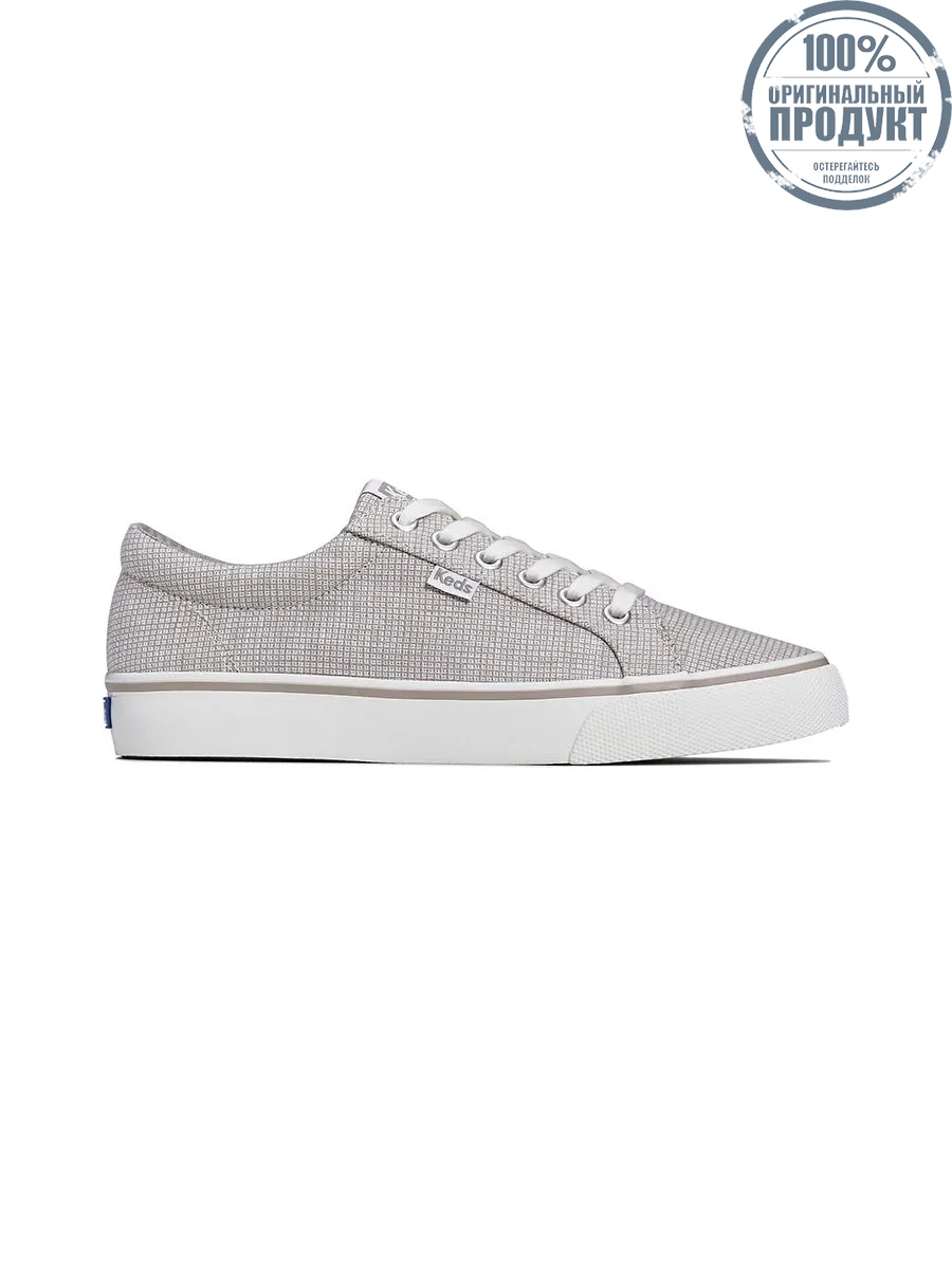KEDS Women Jump Kick Mini Check Textile Grey KEDS Women Jump Kick Mini Check Textile Grey