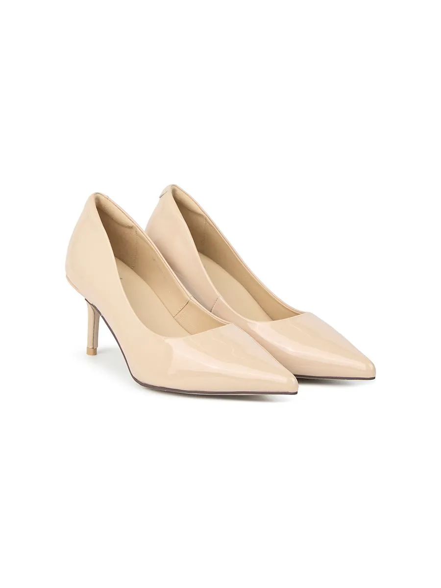 SHU WOMEN CELEB HEELS 2.5" IN MILAN - GLOSSY NUDE SHU WOMEN CELEB HEELS 2.5" IN MILAN - GLOSSY NUDE