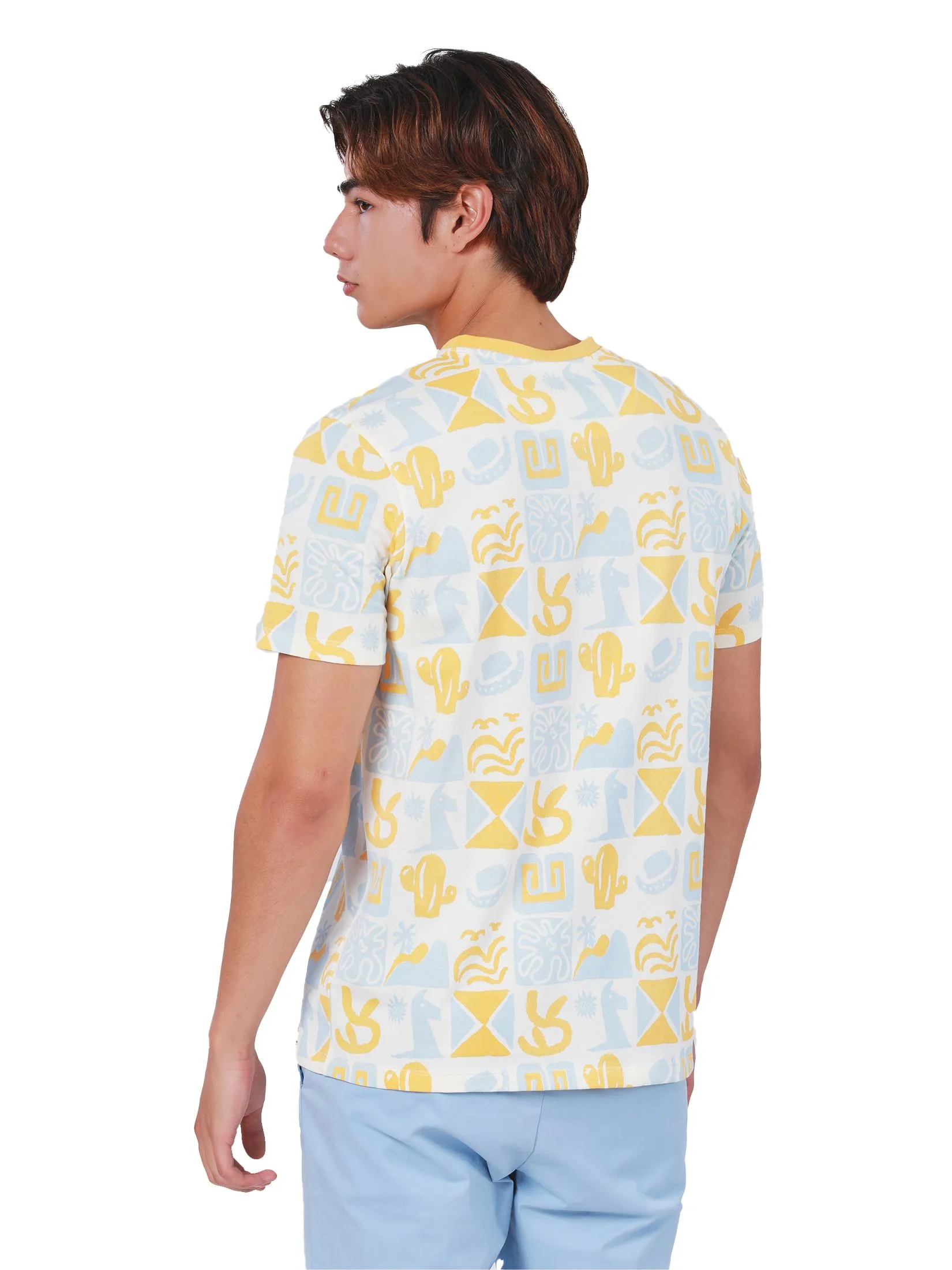 JOHN HENRY Men's T-Shirts (Slim Fit) REJUVENATE VACATION Yellow JOHN HENRY Men's T-Shirts (Slim Fit) REJUVENATE VACATION Yellow