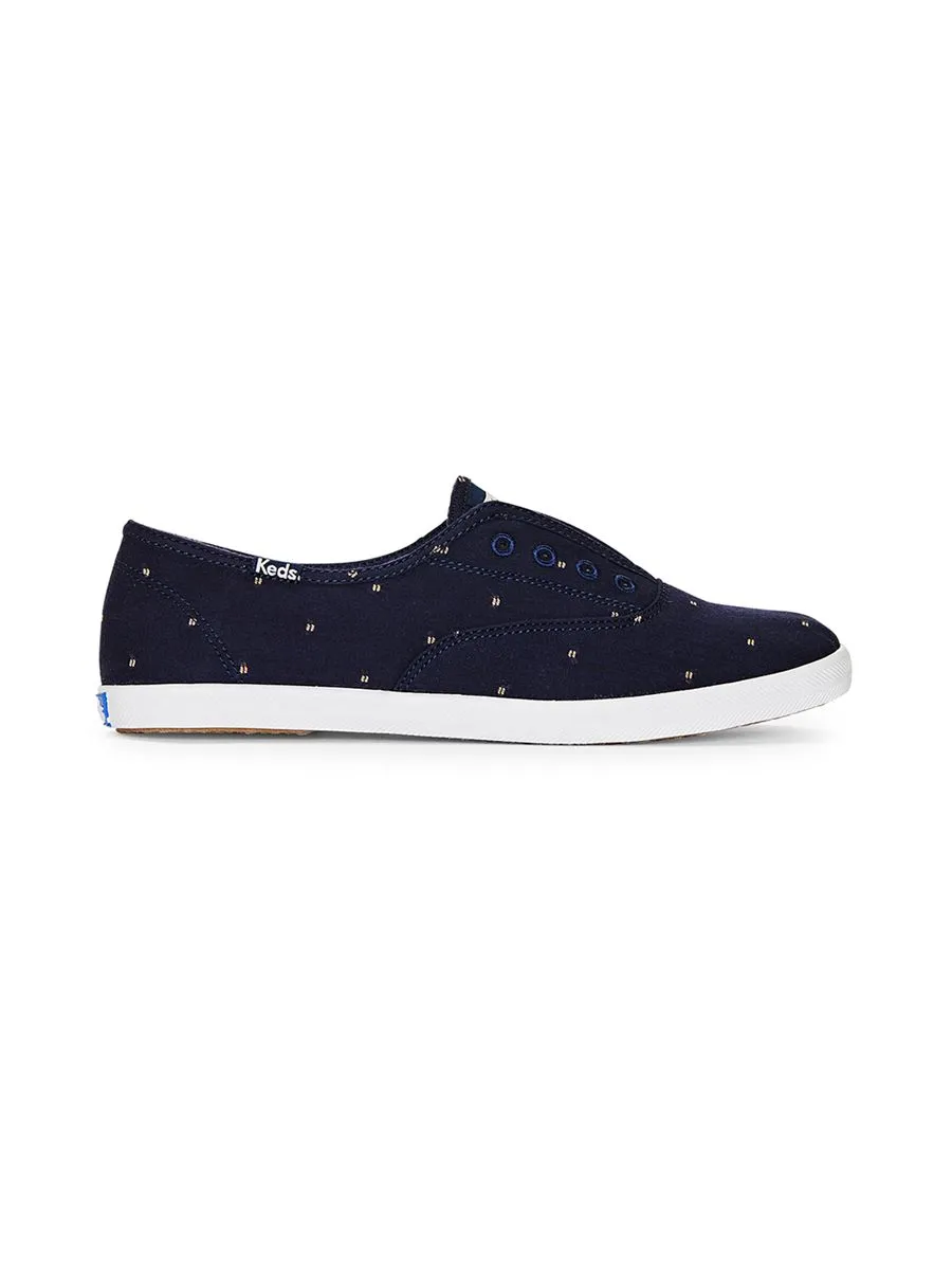 KEDS Navy/Oatmeal Chillax Eyelash Stitch KEDS Navy/Oatmeal Chillax Eyelash Stitch