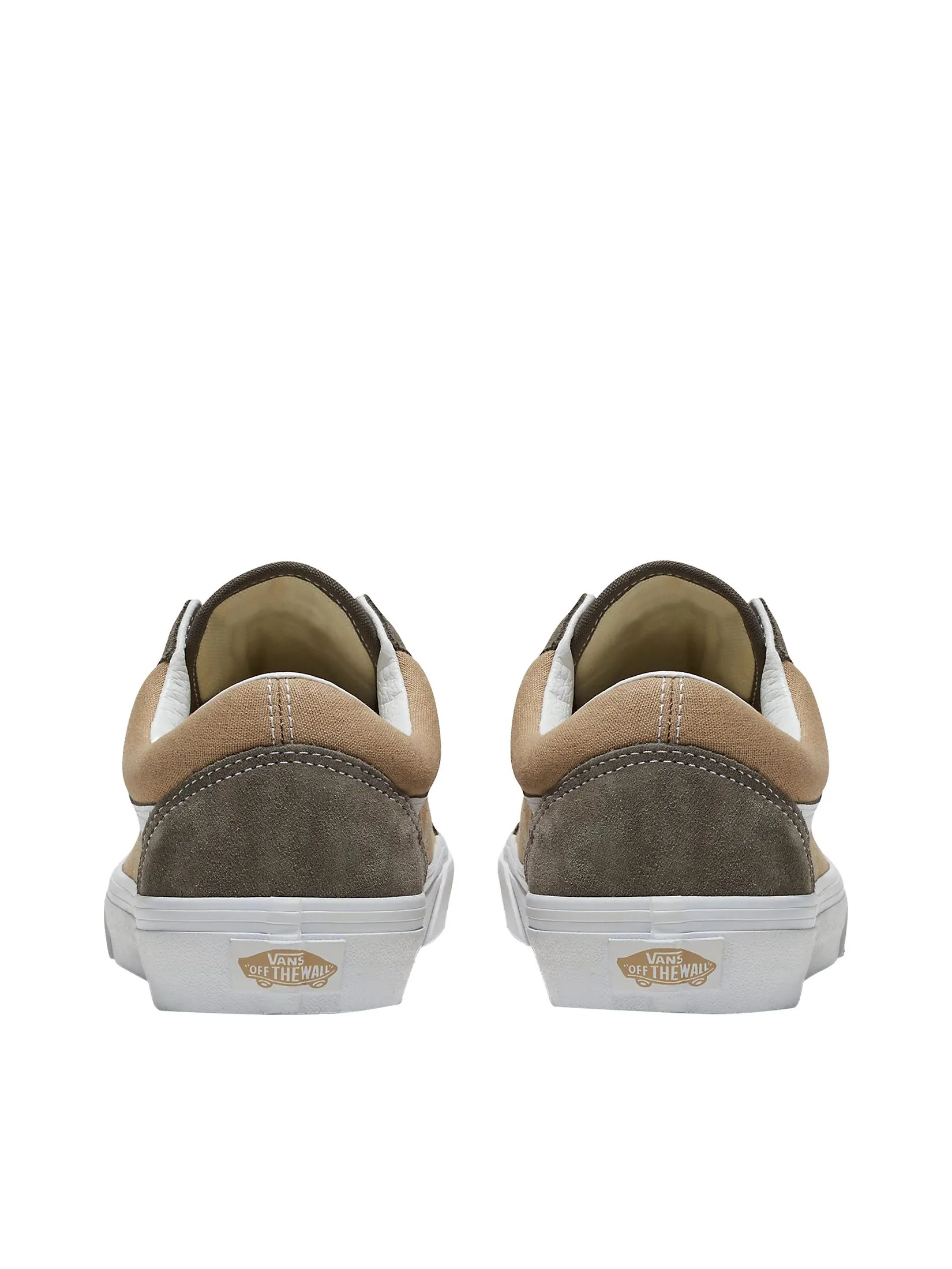 VANS Unisex Sneakers Old Skool-Canvas/Suede Block Brown VANS Unisex Sneakers Old Skool-Canvas/Suede Block Brown