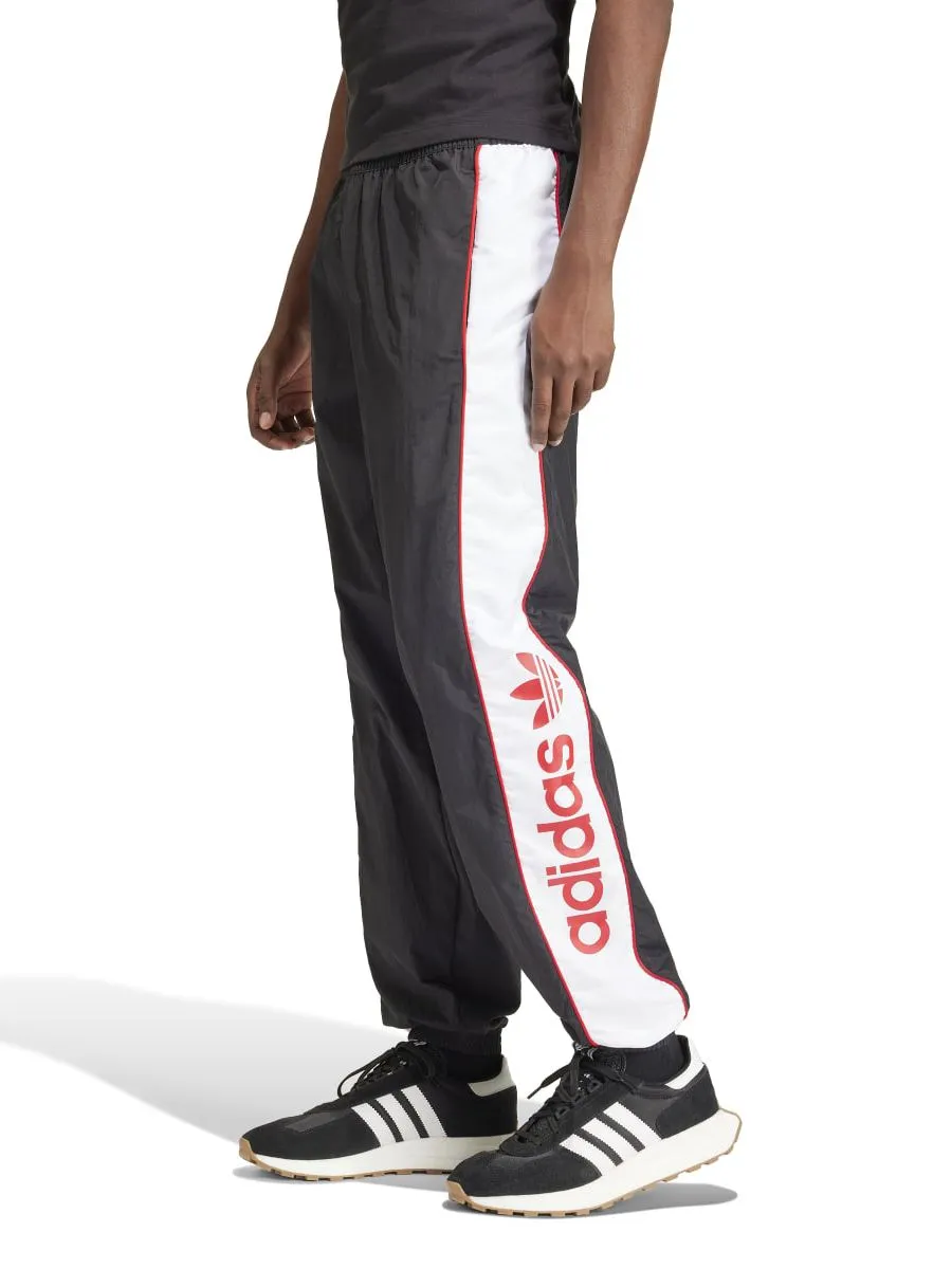 ADIDAS Men Track Straight Pants Panel Black ADIDAS Men Track Straight Pants Panel Black