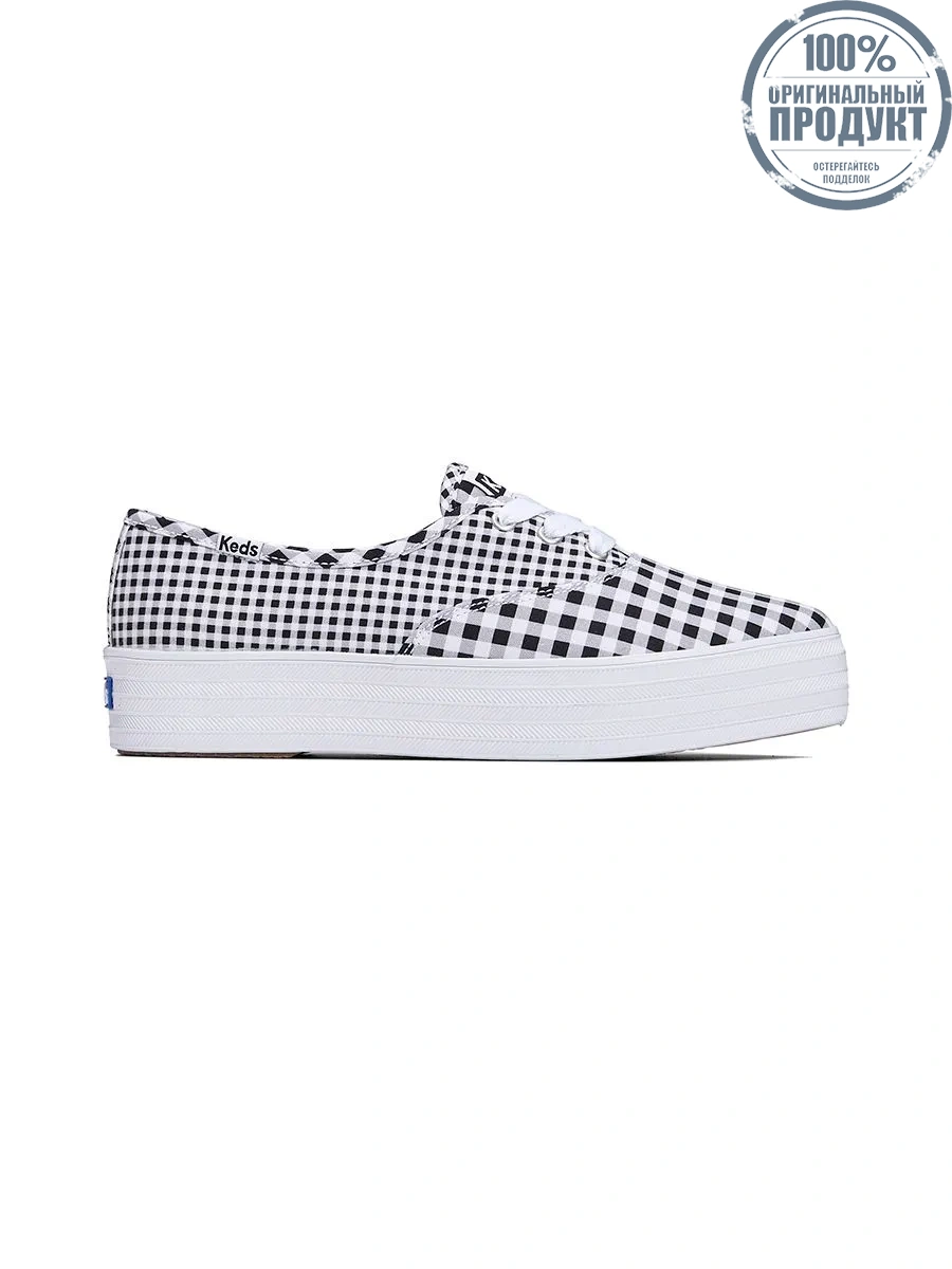 KEDS Women Point Canvas Gingham Black KEDS Women Point Canvas Gingham Black