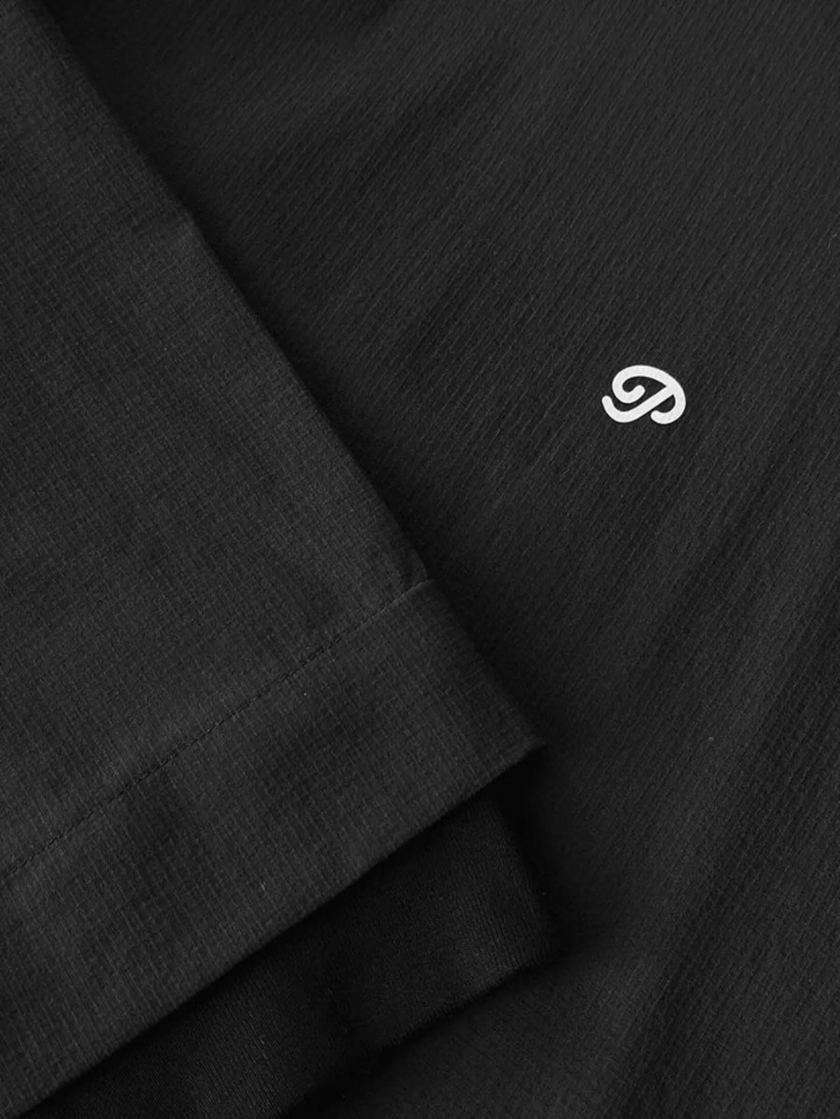 Public Drip ATHLETE WINDBREAKER IN BLACK