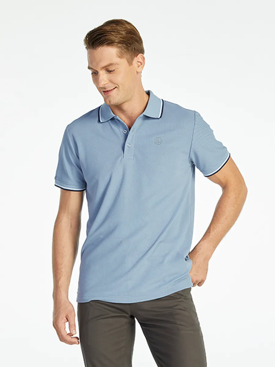 ELLE HOMME MEN POLO SHIRT W8K903DB - BLUE ELLE HOMME MEN POLO SHIRT W8K903DB - BLUE