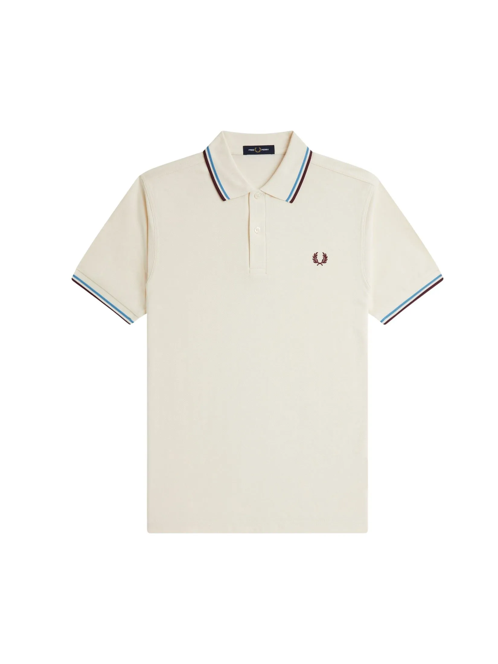 Fred Perry Men TWIN TIPPED FRED PERRY SHIRT   Blue Fred Perry Men TWIN TIPPED FRED PERRY SHIRT   Blue