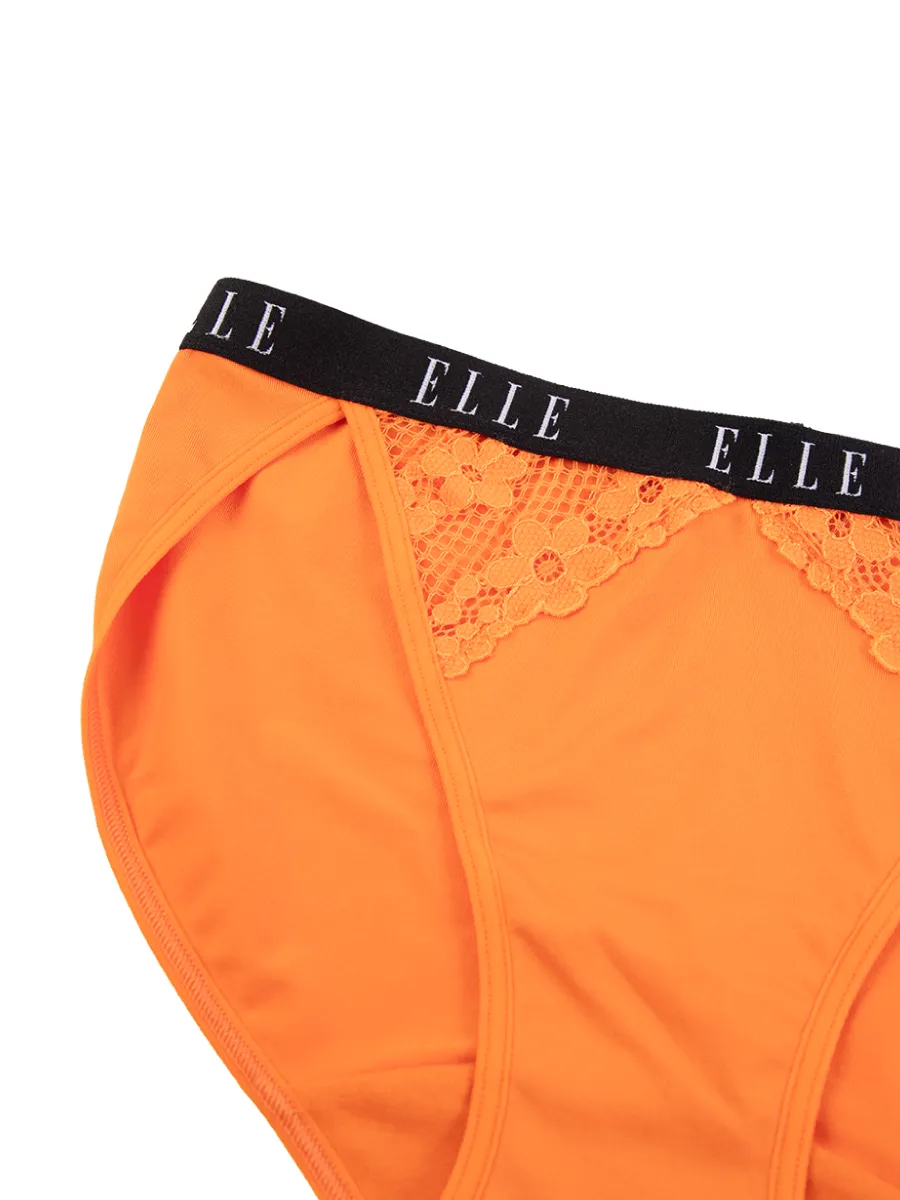 ELLE LINGERIE UNDERWEAR SEXY LOWRISE LU1884OR ORANGE ELLE LINGERIE UNDERWEAR SEXY LOWRISE LU1884OR ORANGE