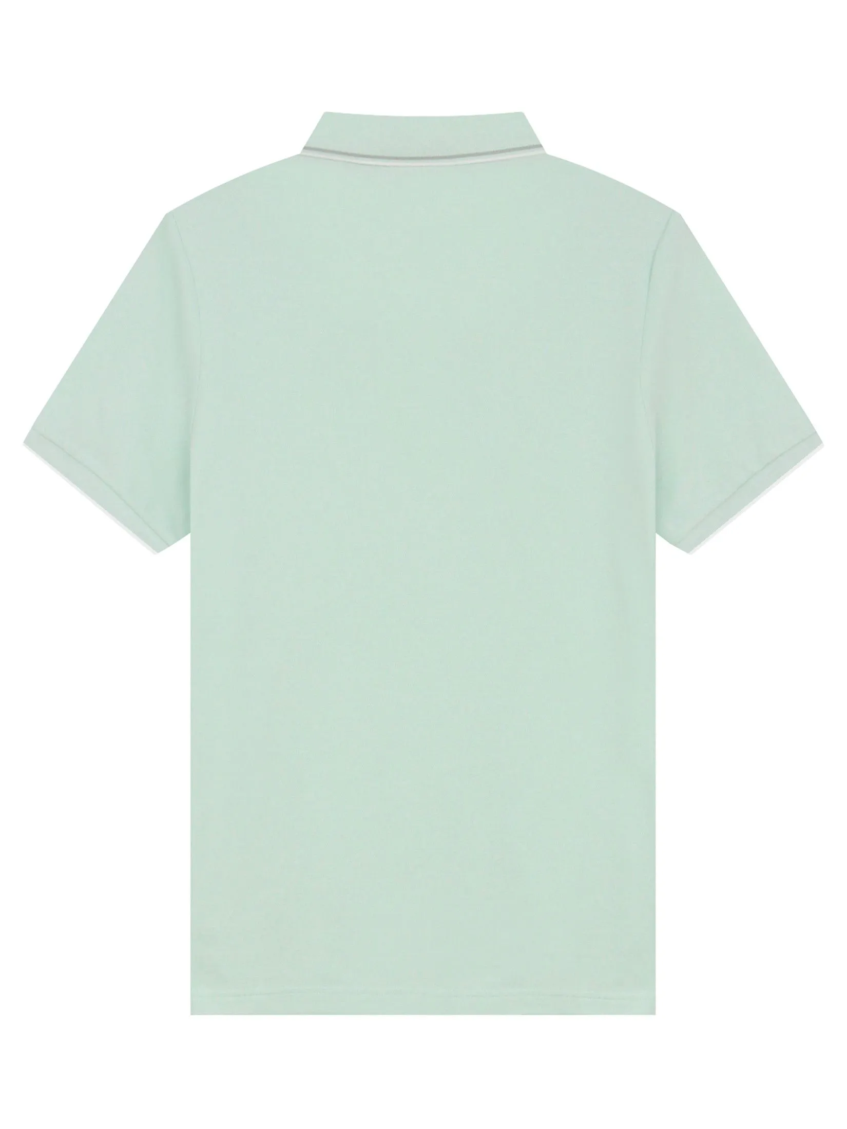 GIORDANO Men's Slim Cotton Lycra Polo Glacier green GIORDANO Men's Slim Cotton Lycra Polo Glacier green