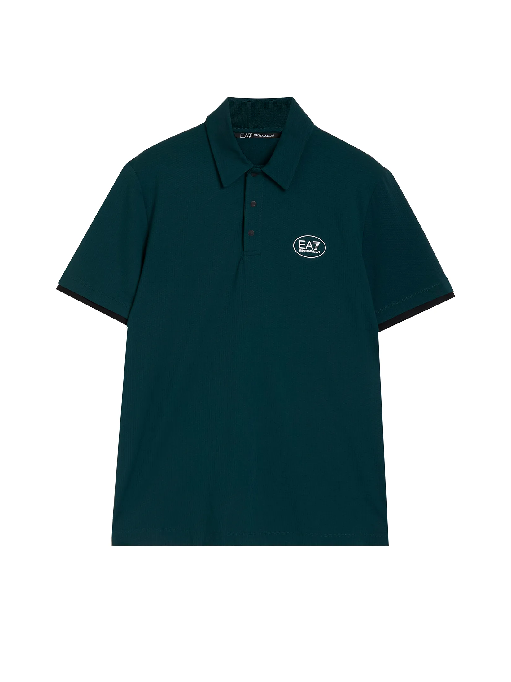 EA7 Men Polo Short Sleeves Chest Logo FW25 UB011 Ponderosa Pine EA7 Men Polo Short Sleeves Chest Logo FW25 UB011 Ponderosa Pine