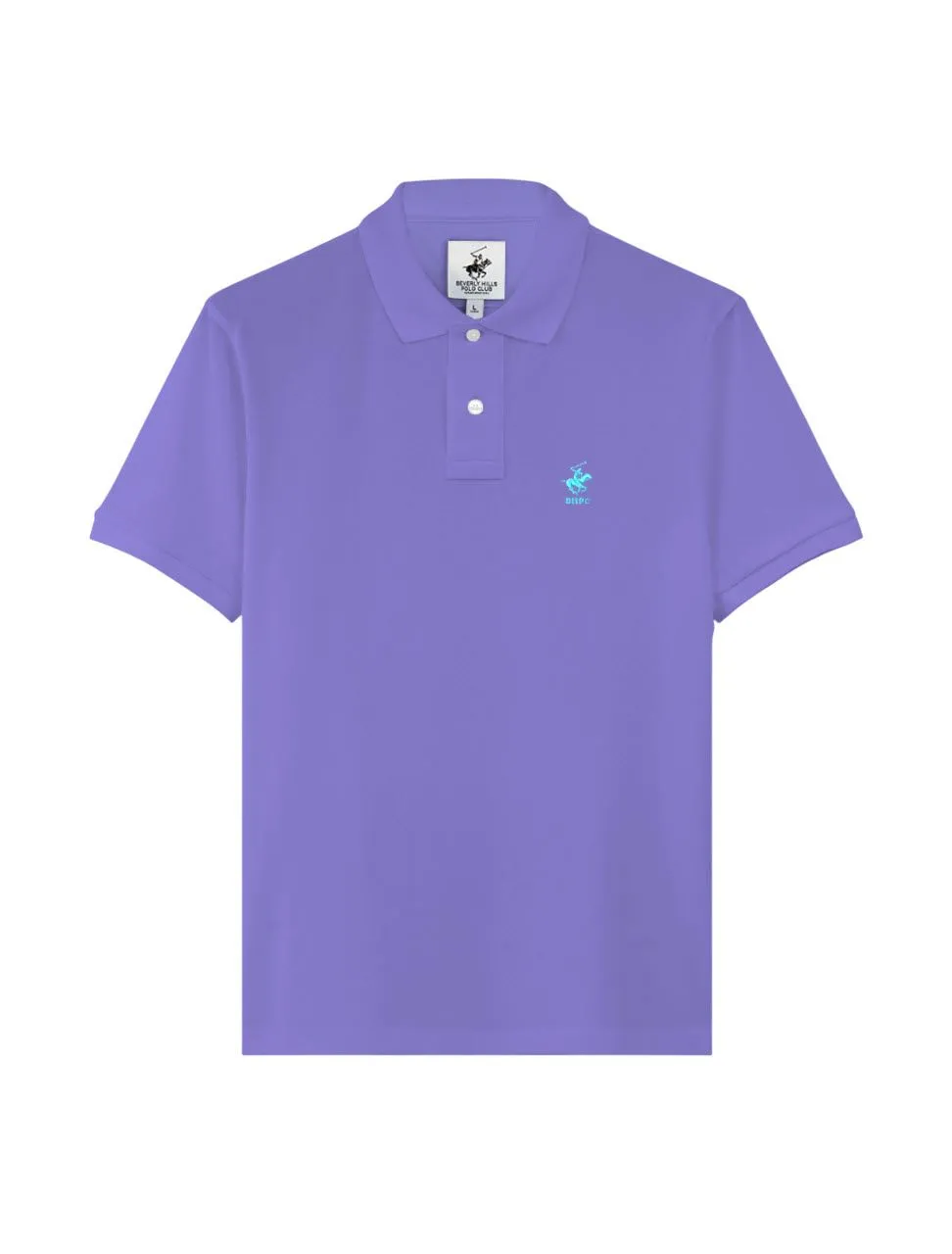 BEVERLY HILLS POLO CLUB Purple Men Polo Shirts Model BN21409 BEVERLY HILLS POLO CLUB Purple Men Polo Shirts Model BN21409