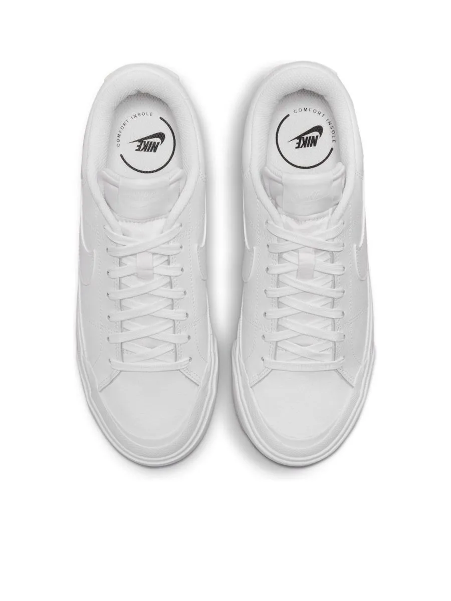 NIKE Women Casual Shoes Court Legacy Lift DM7590-101 NIKE Women Casual Shoes Court Legacy Lift DM7590-101