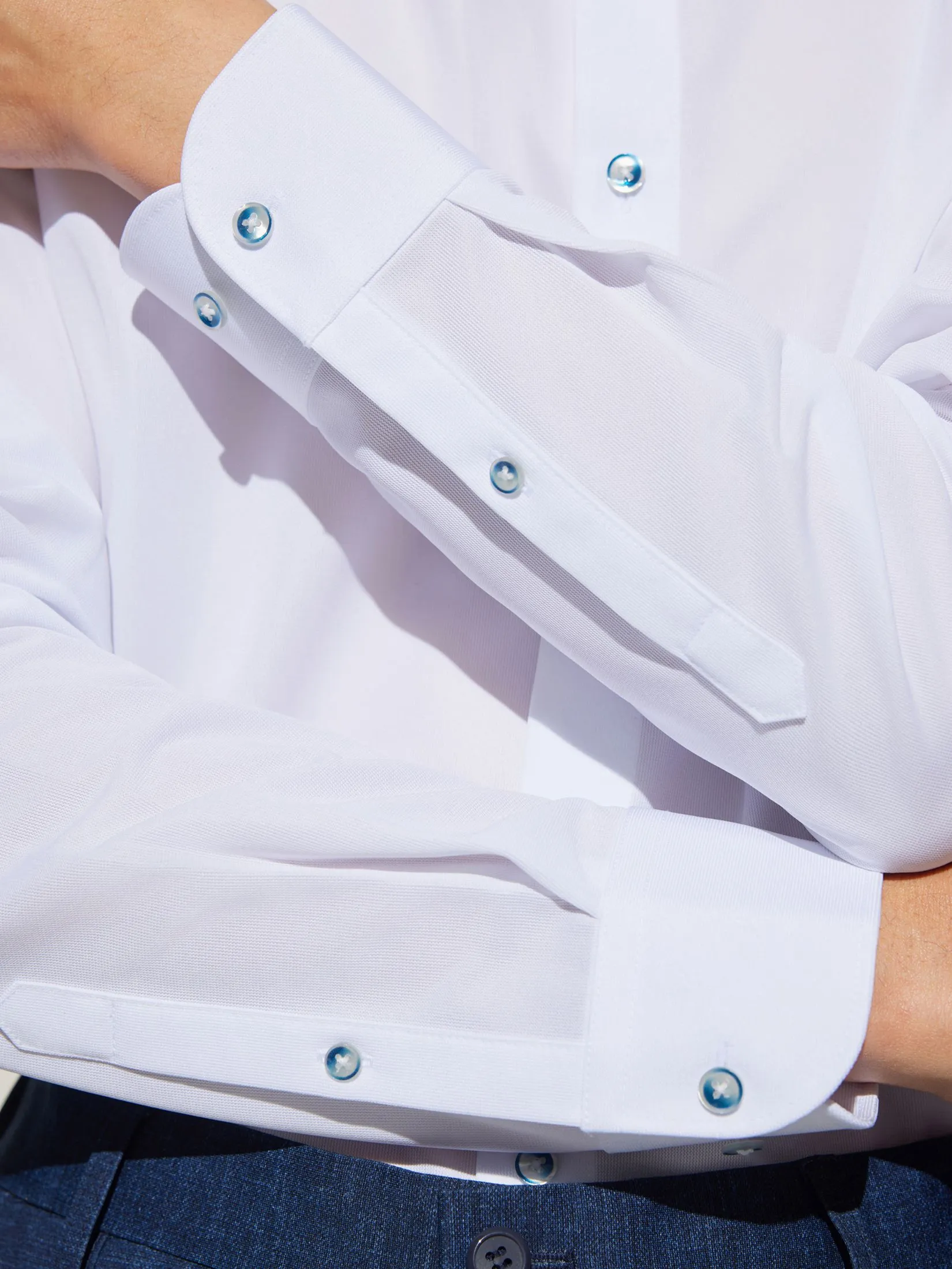 G2000 Men Clothing Non-Iron Dry Shirt  Smart Fit - White G2000 Men Clothing Non-Iron Dry Shirt  Smart Fit - White