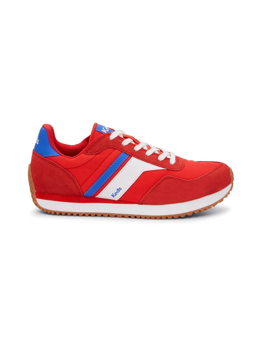 KEDS Women Rena Nylon/Suede Red KEDS Women Rena Nylon/Suede Red