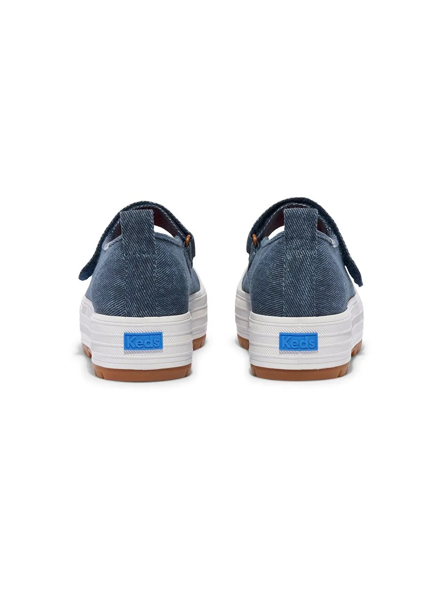 KEDS Women Mary Jane Denim Blue KEDS Women Mary Jane Denim Blue