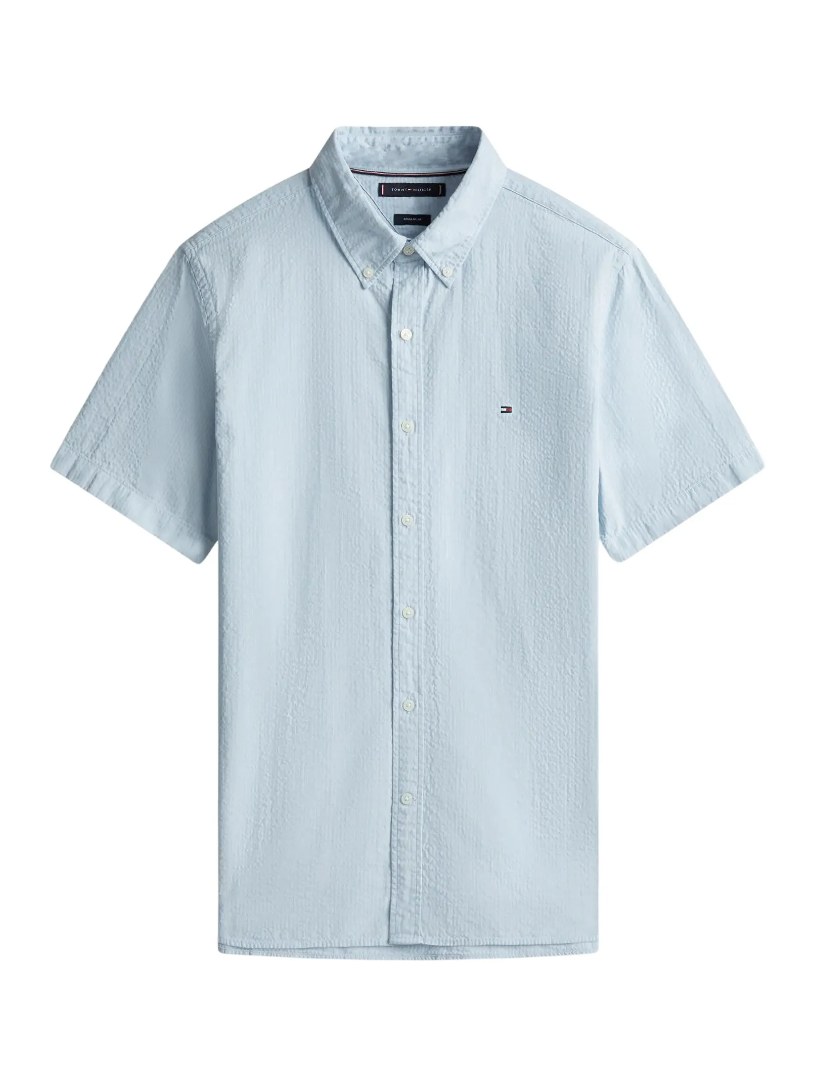 TOMMY HILFIGER MEN SHIRT BLUE TOMMY HILFIGER MEN SHIRT BLUE