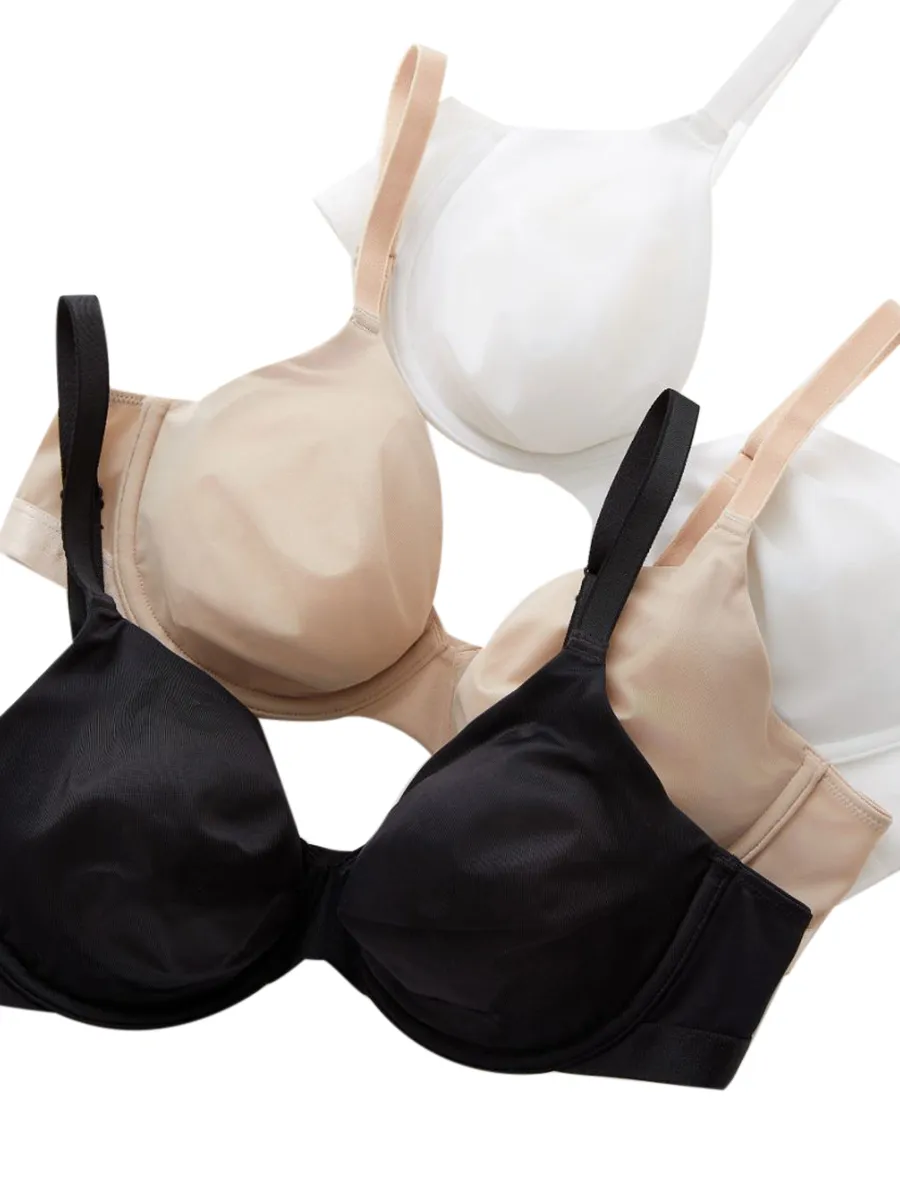 MARKS & SPENCER Women Bras Wired Full Cup 3pk Multi-Color MARKS & SPENCER Women Bras Wired Full Cup 3pk Multi-Color
