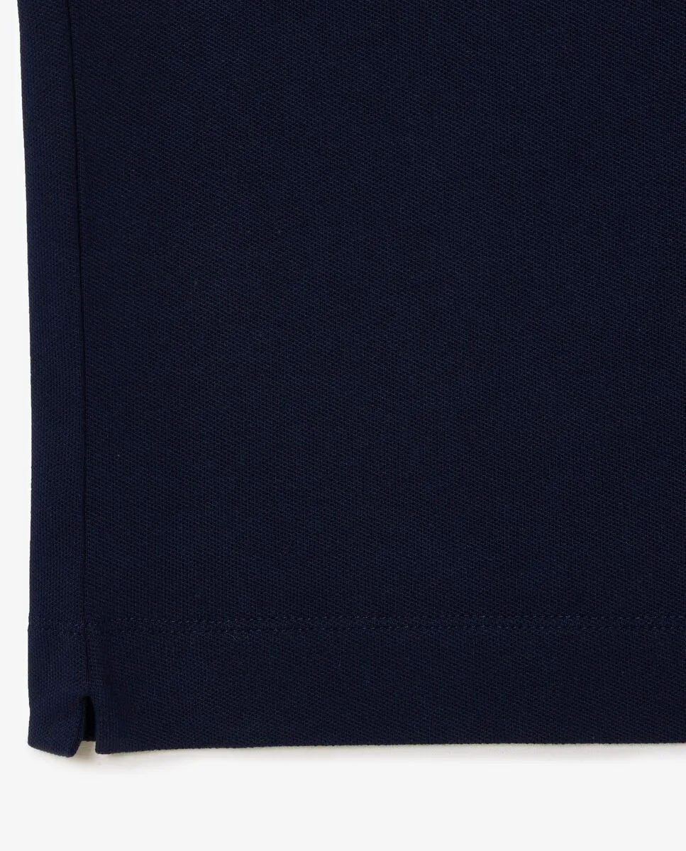 LACOSTE Smart Paris Polo Shirt Stretch Cotton Blue LACOSTE Smart Paris Polo Shirt Stretch Cotton Blue