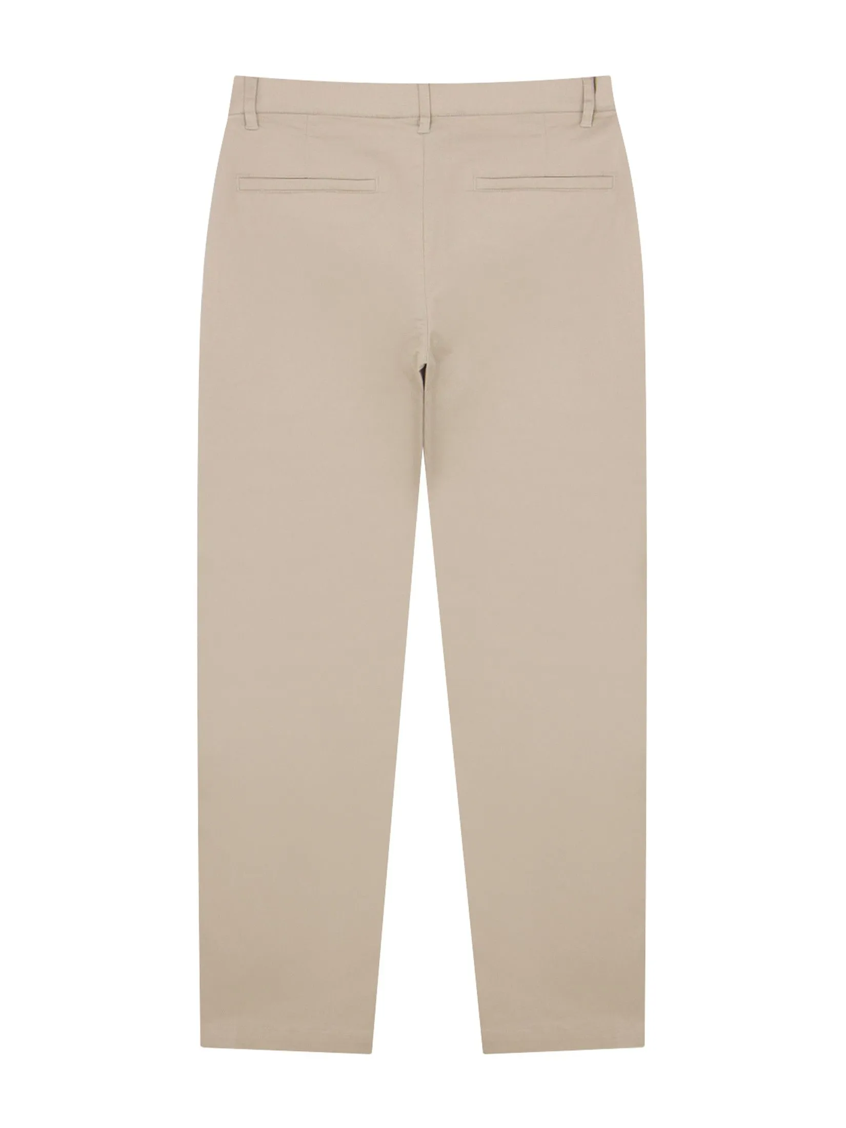 GIORDANO Men's Skinny Taper Khaki Pants (180° Elastic Waist) Crockery khaki GIORDANO Men's Skinny Taper Khaki Pants (180° Elastic Waist) Crockery khaki