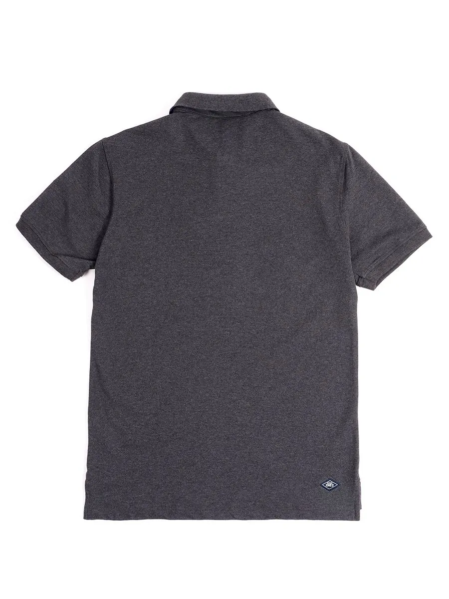 OASIS Men's short sleeve polo shirt Dark grey OASIS Men's short sleeve polo shirt Dark grey