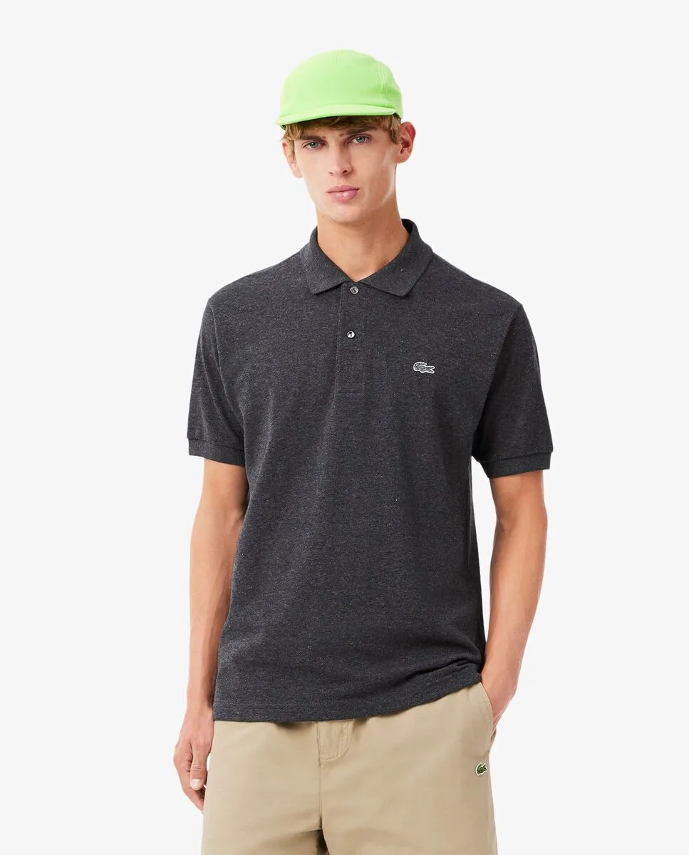 LACOSTE Classic Fit L.12.12 Petit Piqu  Polo Shirt Black LACOSTE Classic Fit L.12.12 Petit Piqu  Polo Shirt Black