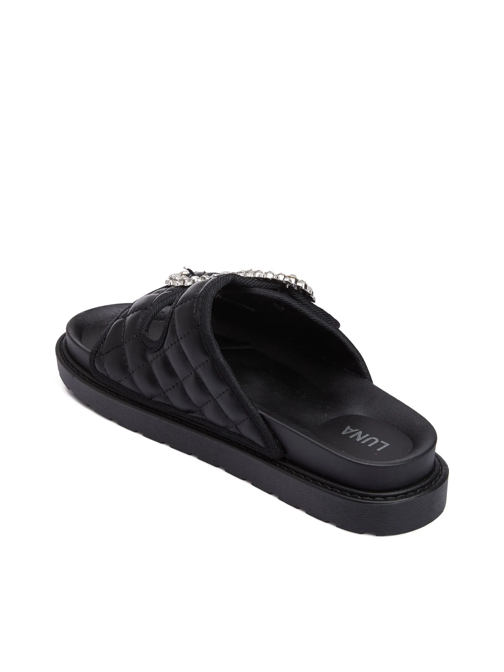 LUNA Women Sandals With Crystal Detail LUNA Women Sandals With Crystal Detail