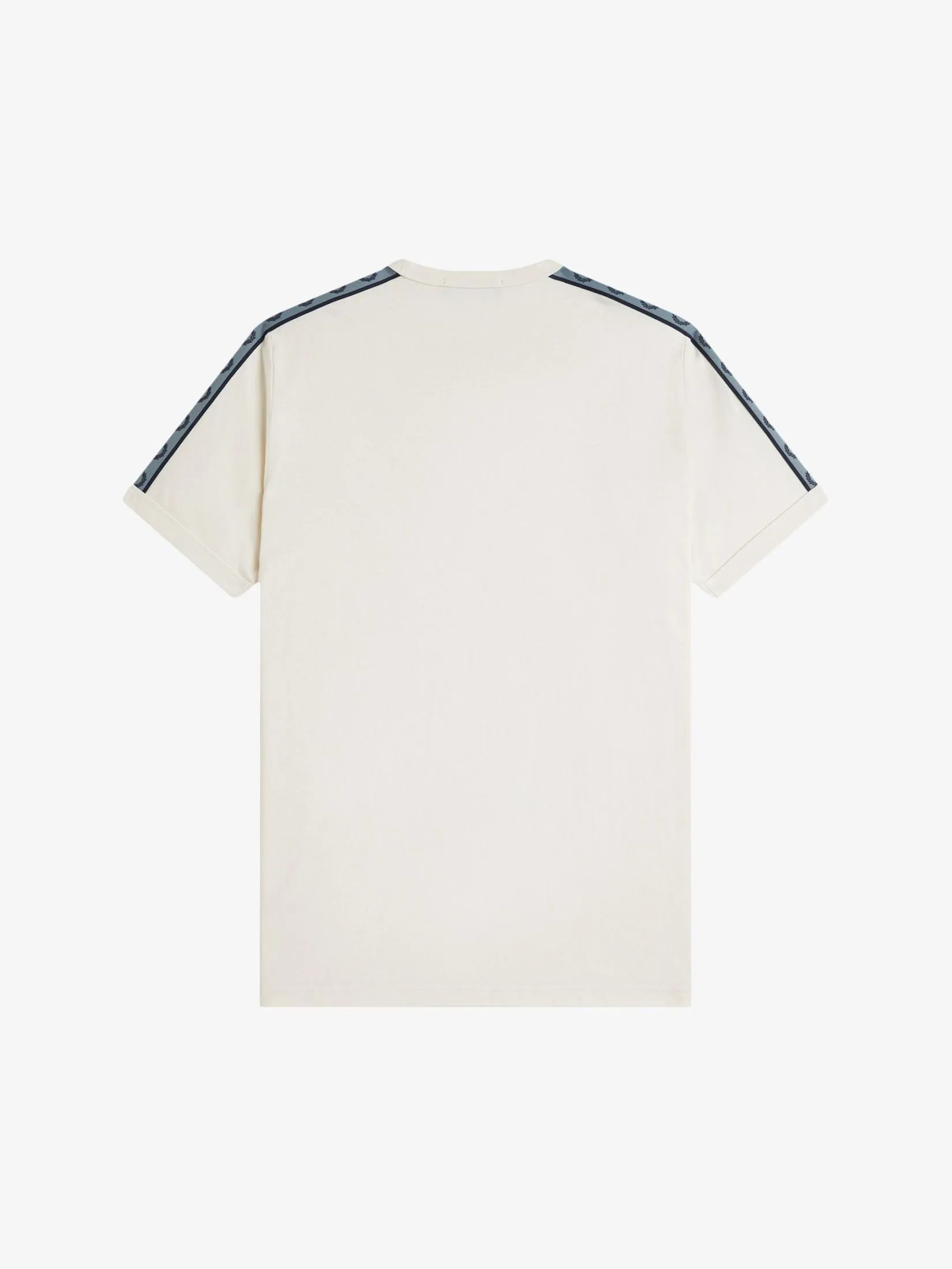 Fred Perry Men CONTRAST TAPE RINGER T-SHIRT Cream