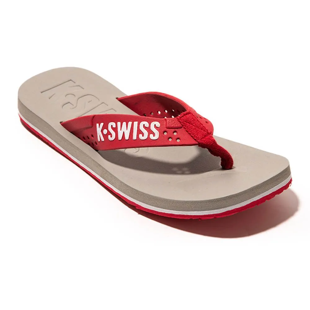 K-SWISS Unisex Sandals Cozy Red - KS060SH053EGTH K-SWISS Unisex Sandals Cozy Red - KS060SH053EGTH