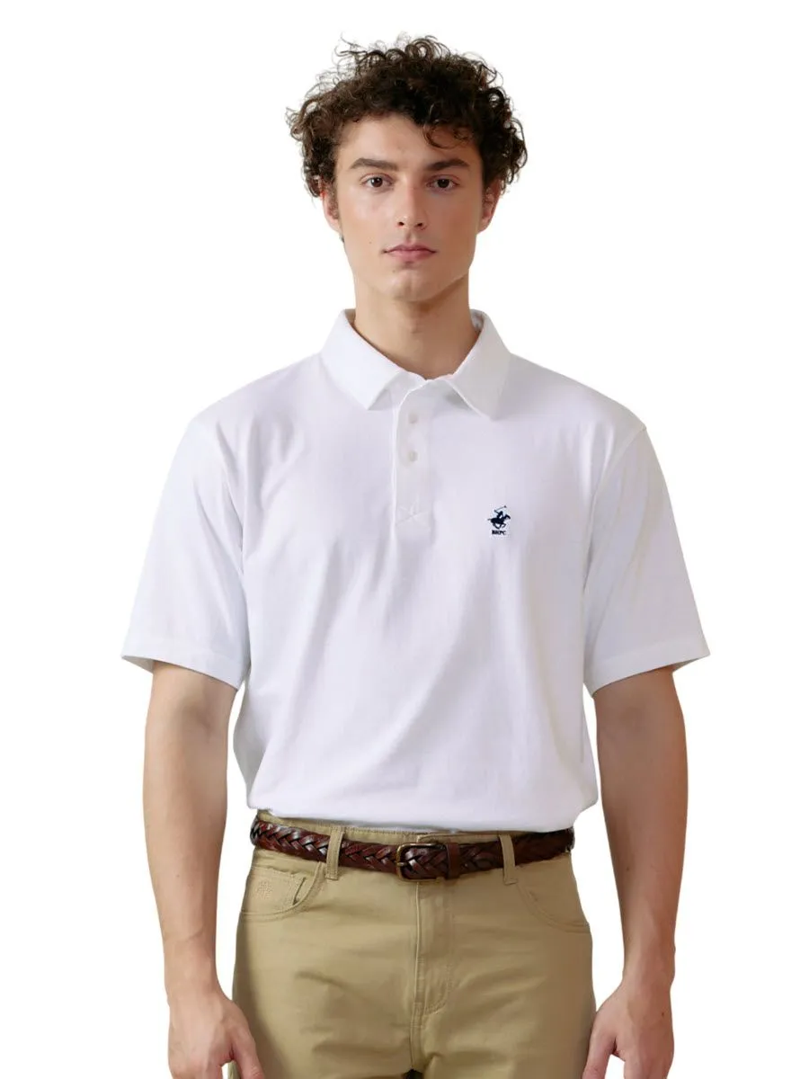 BEVERLY HILLS POLO CLUB White Men Polo Shirts Model BN2C105 BEVERLY HILLS POLO CLUB White Men Polo Shirts Model BN2C105