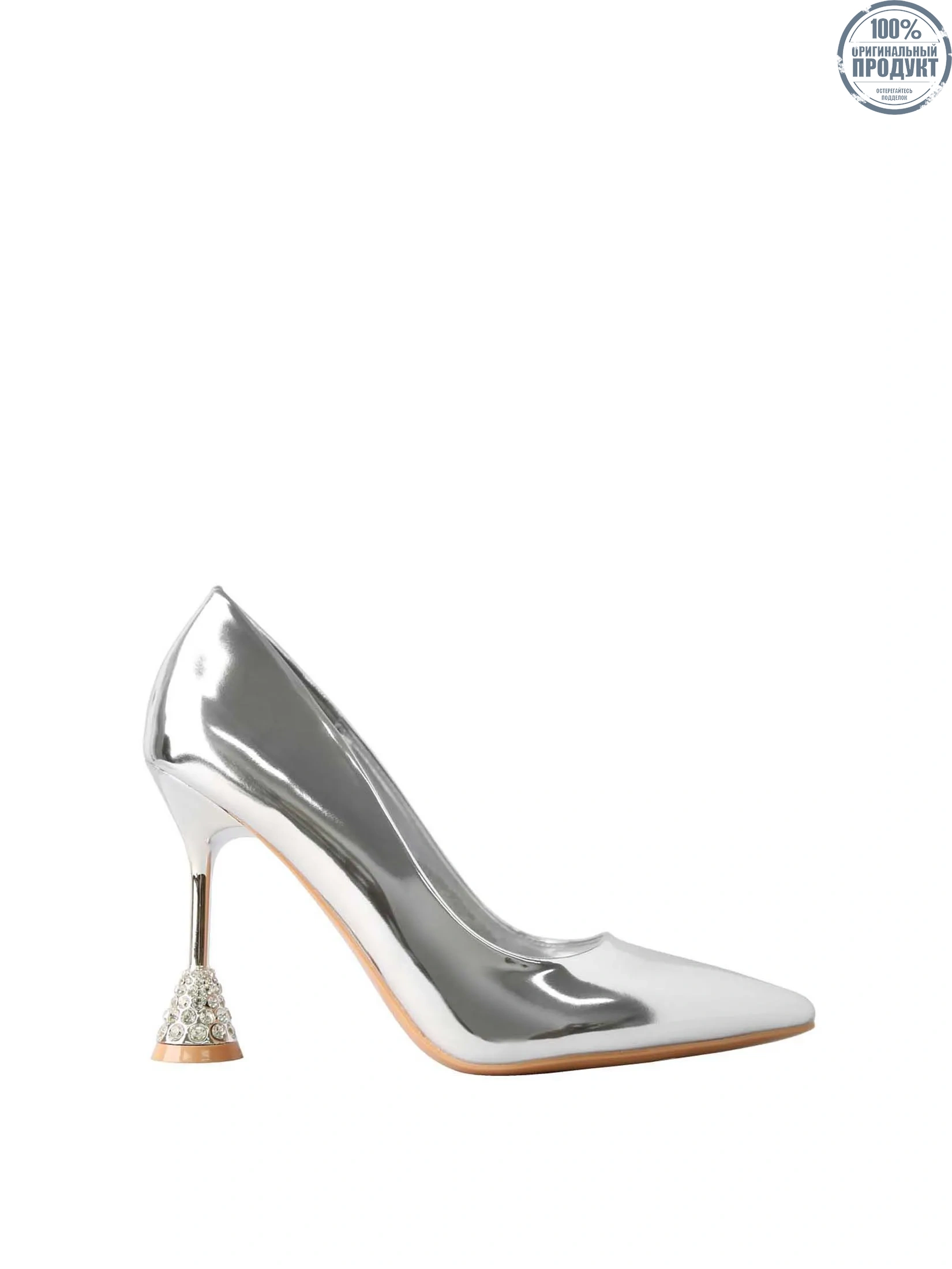 VILLAINS SF LACEY-JWL Women's Pumps SILVER VILLAINS SF LACEY-JWL Women's Pumps SILVER