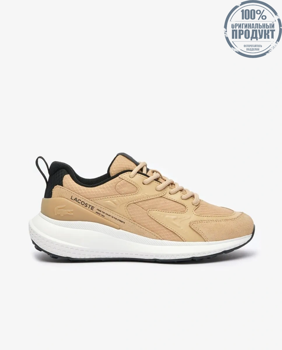 LACOSTE Women’s L003 Evo Trainers Light Brown LACOSTE Women’s L003 Evo Trainers Light Brown
