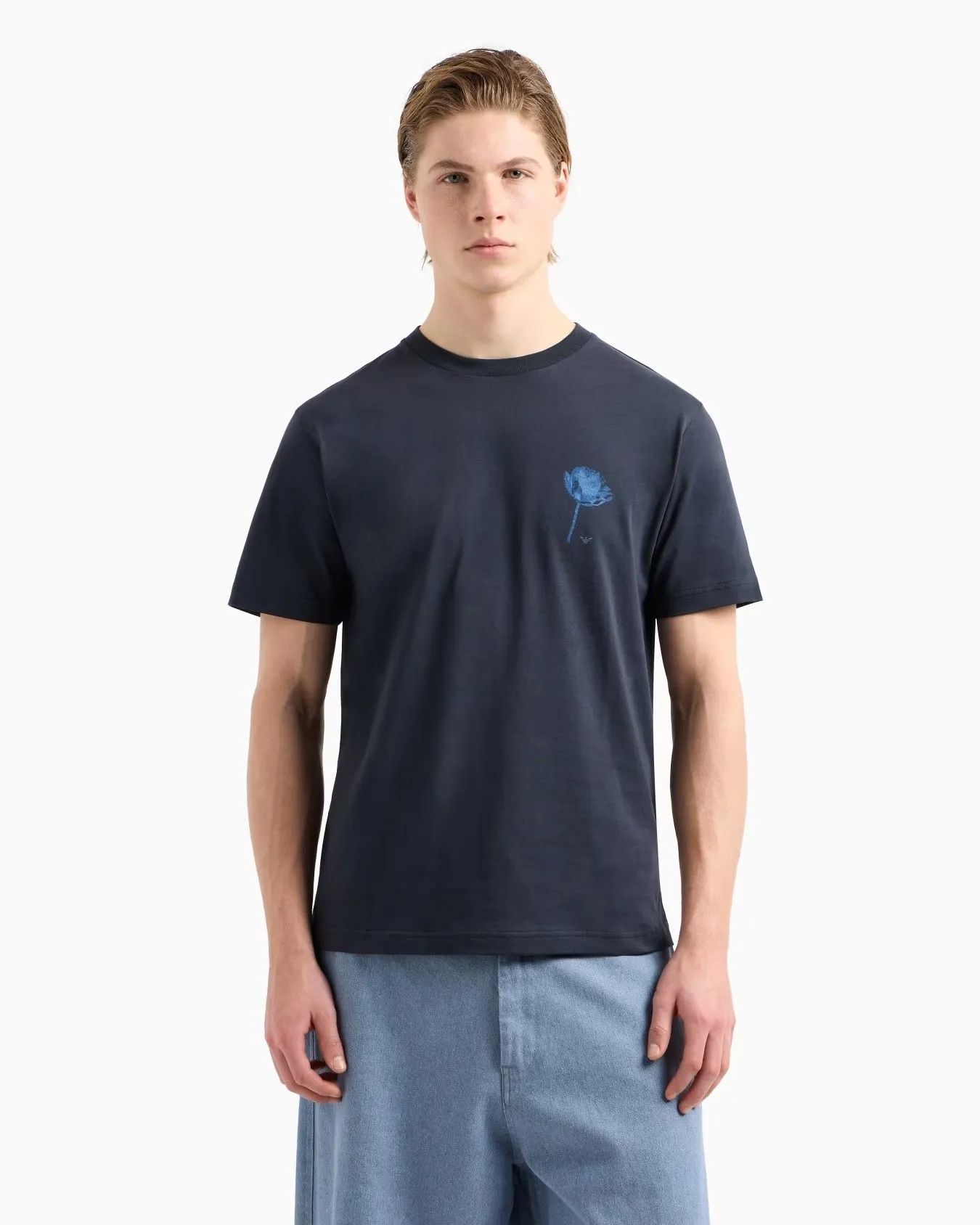 EMPORIO ARMANI Tee Men EM001717-AF14836-FB226 Blue EMPORIO ARMANI Tee Men EM001717-AF14836-FB226 Blue