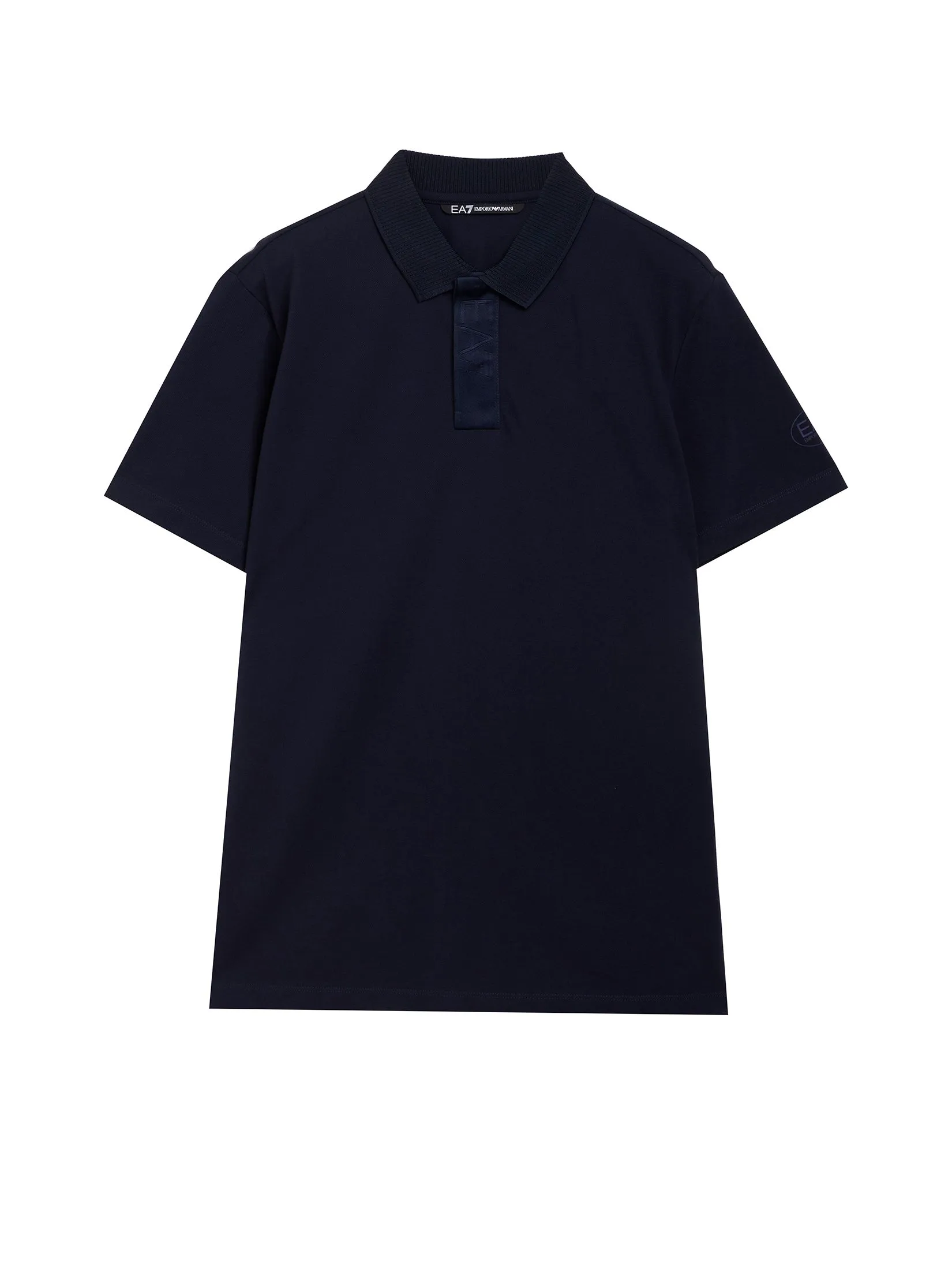 EA7 Men Polo Shirt Short Sleeves FW25 UB102 Armani Blue EA7 Men Polo Shirt Short Sleeves FW25 UB102 Armani Blue