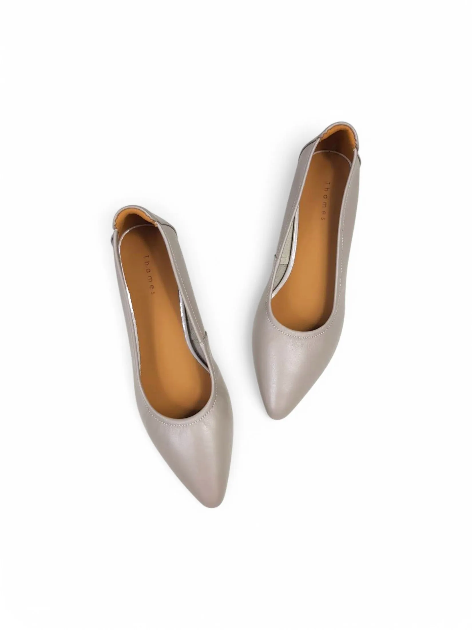 THAMES Women 1.8 Inch High Heels Gray THAMES Women 1.8 Inch High Heels Gray