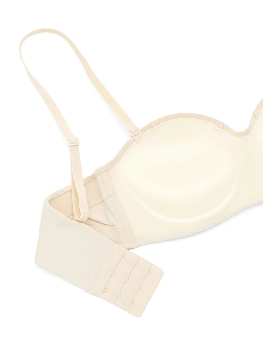 SABINA Doomm Doomm Women Wireless Strapless Bra - Vanilla SABINA Doomm Doomm Women Wireless Strapless Bra - Vanilla
