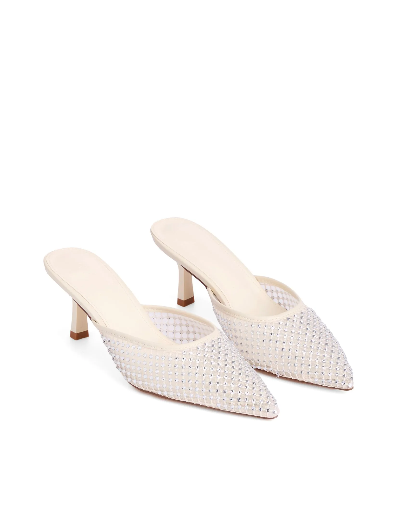 FOF Women Pump Diamond Mesh FOF Women Pump Diamond Mesh