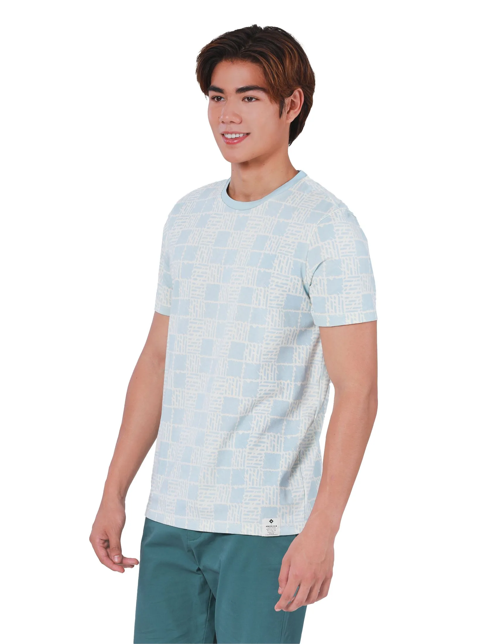 JOHN HENRY Men's T-Shirts (Slim Fit) REJUVENATE VACATION Light Blue JOHN HENRY Men's T-Shirts (Slim Fit) REJUVENATE VACATION Light Blue