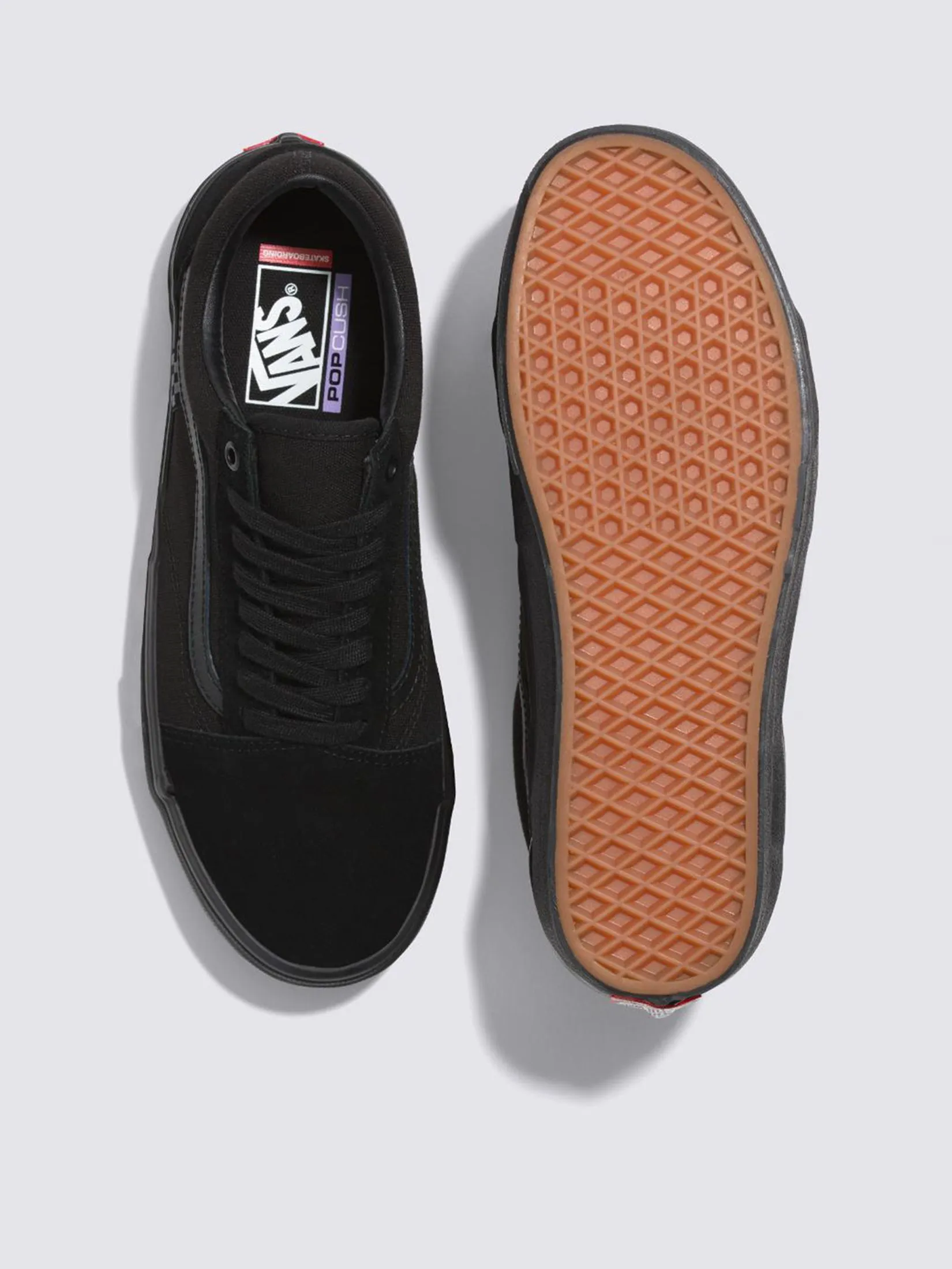 VANS Unisex Sneakers Skate Old Skool - Black Black VANS Unisex Sneakers Skate Old Skool - Black Black