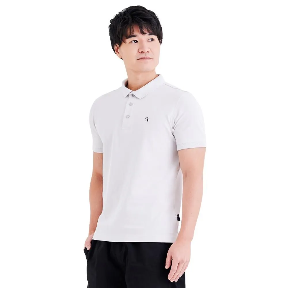 OASIS Men's Polo Shirt Light Grey